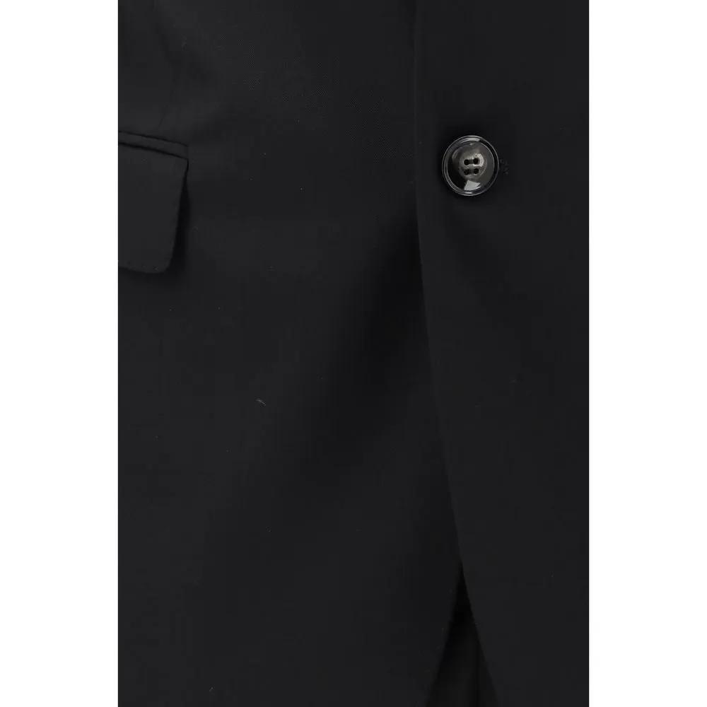 Giorgio Armani Giorgio Armani Black Wool Oves Aries Two-Piece Suit