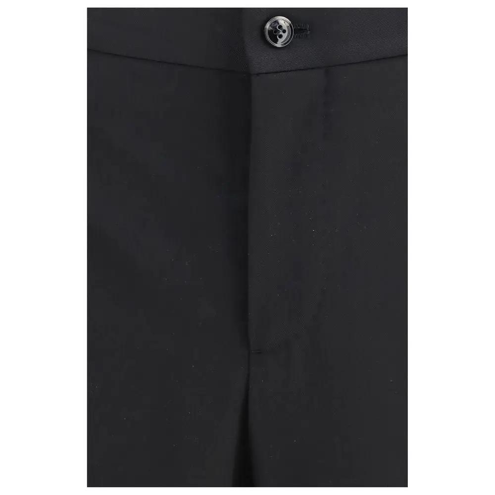 Giorgio Armani Giorgio Armani Black Wool Oves Aries Two-Piece Suit