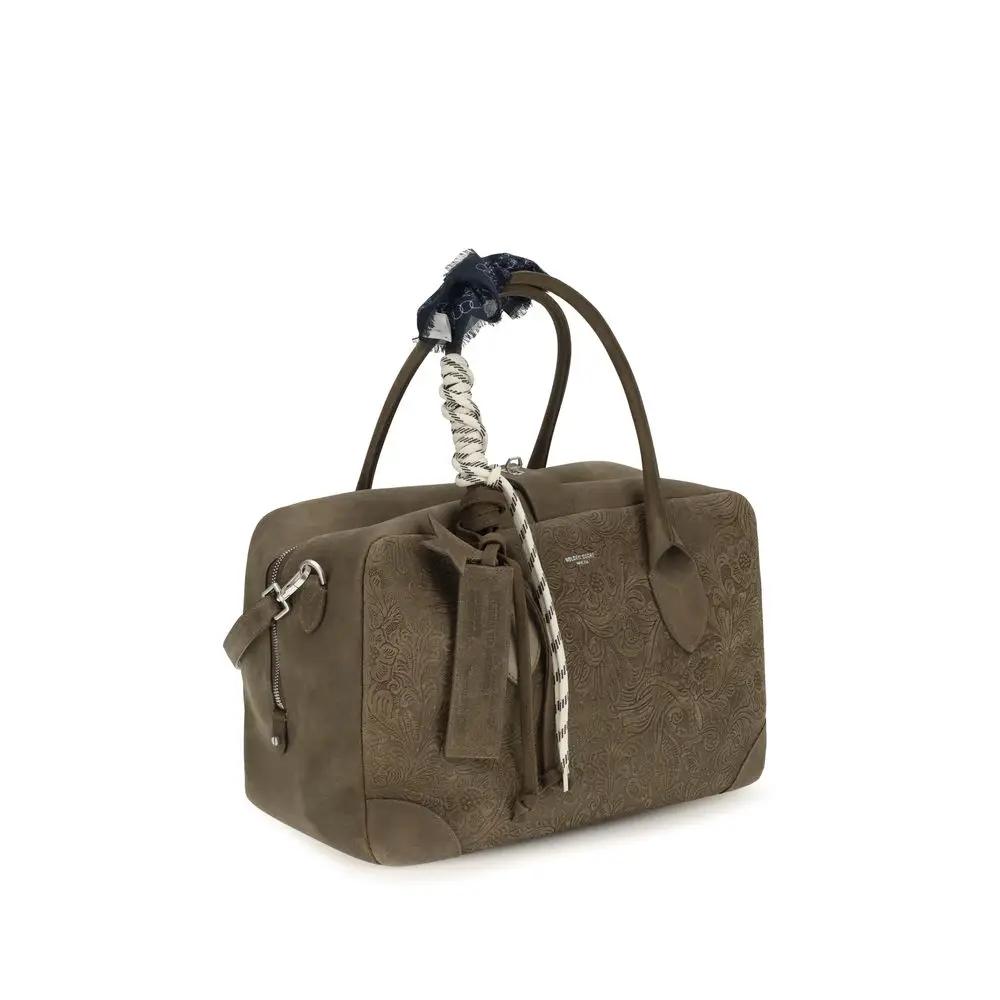 Golden Goose Golden Goose Brown Calf Leather Bos Taurus Handbag