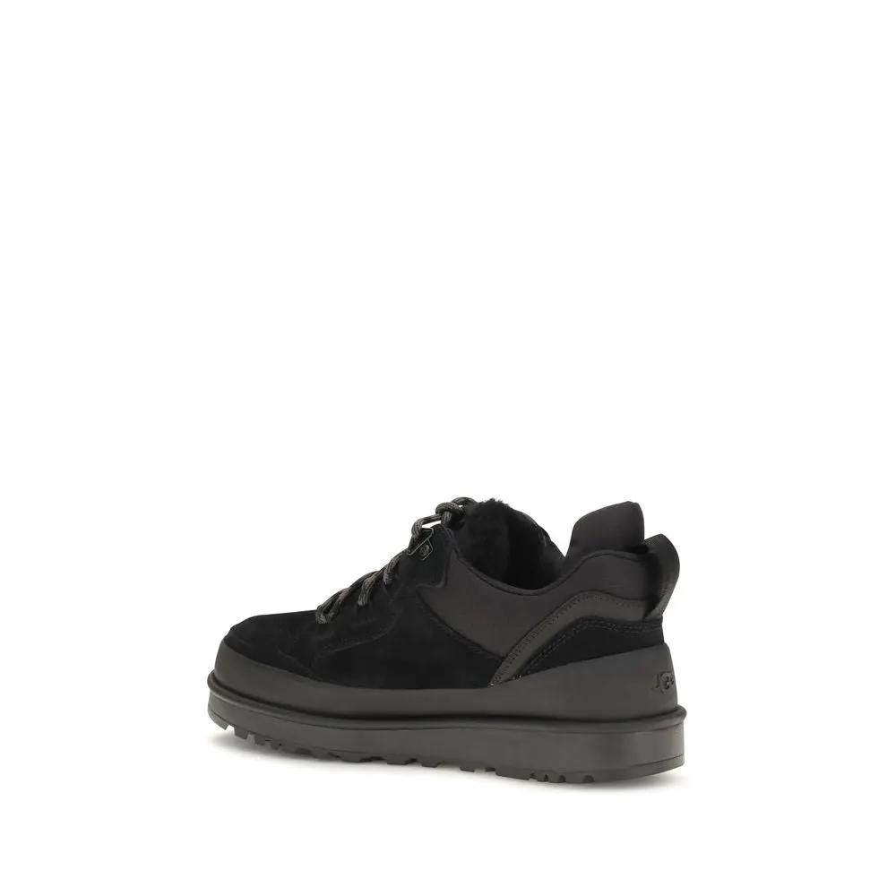 UGG UGG Black Calf Leather Bos Taurus Athletic Sneakers