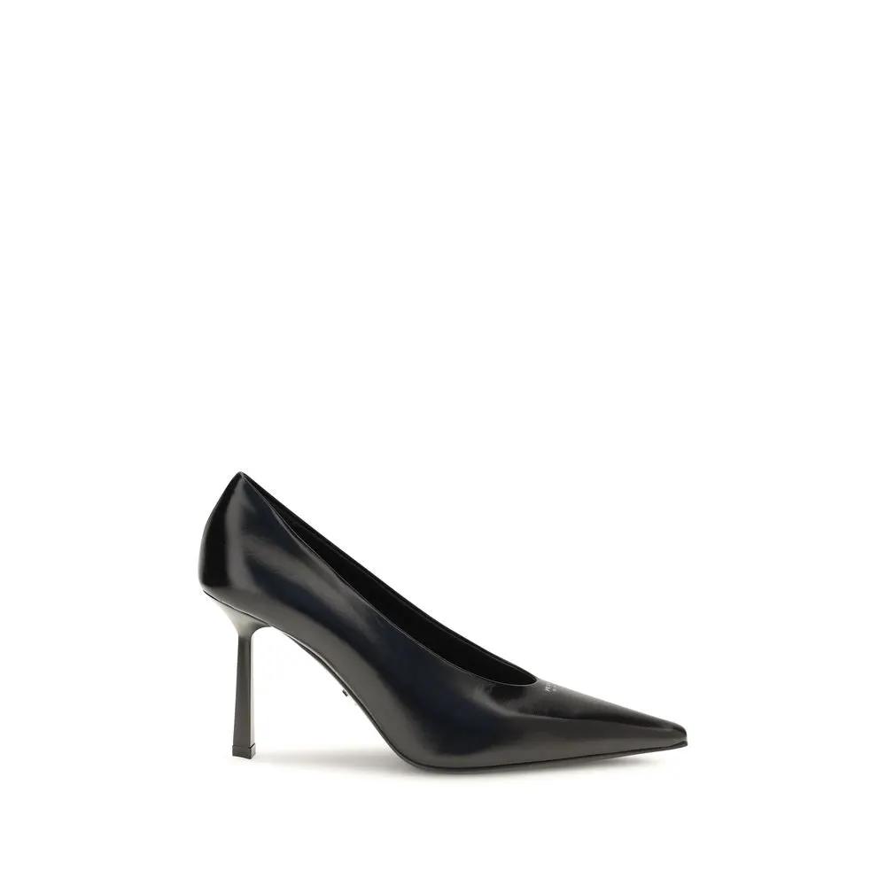 Prada Prada Black Goatskin High Heel Pumps