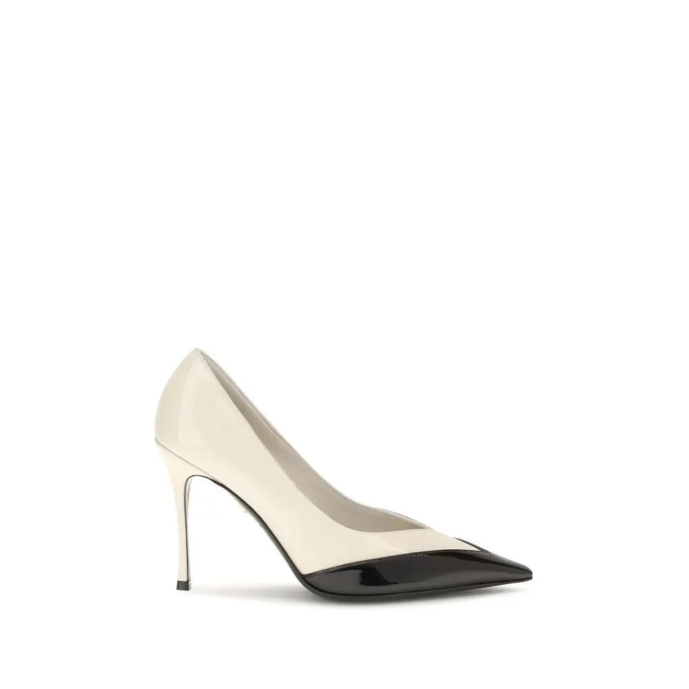 Ferragamo Ferragamo Multicolor Calf Leather Bos Taurus High Heel Pumps