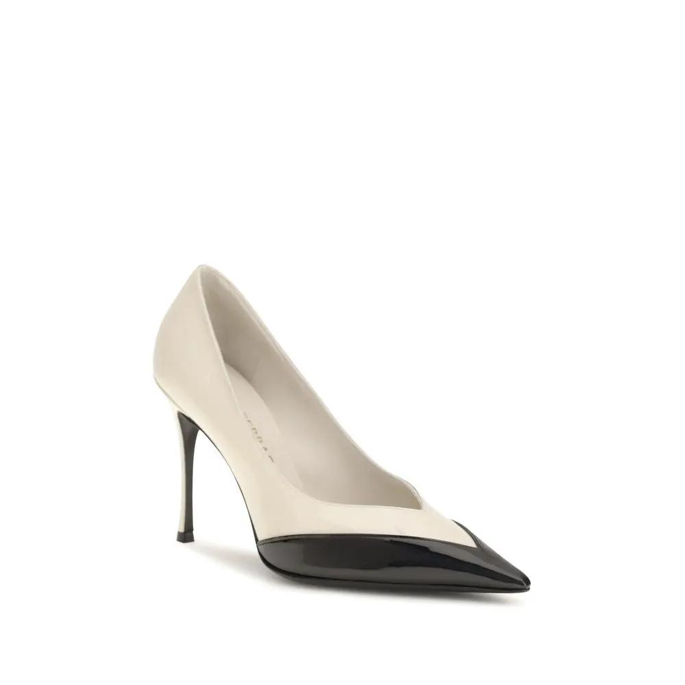 Ferragamo Ferragamo Multicolor Calf Leather Bos Taurus High Heel Pumps