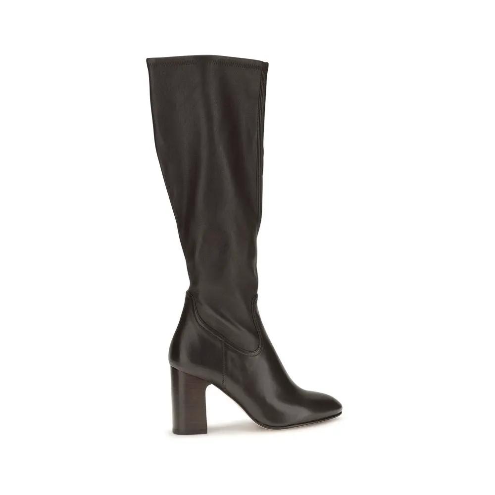 Stuart Weitzman Stuart Weitzman Black Calf Leather Bos Taurus High Heel Boots