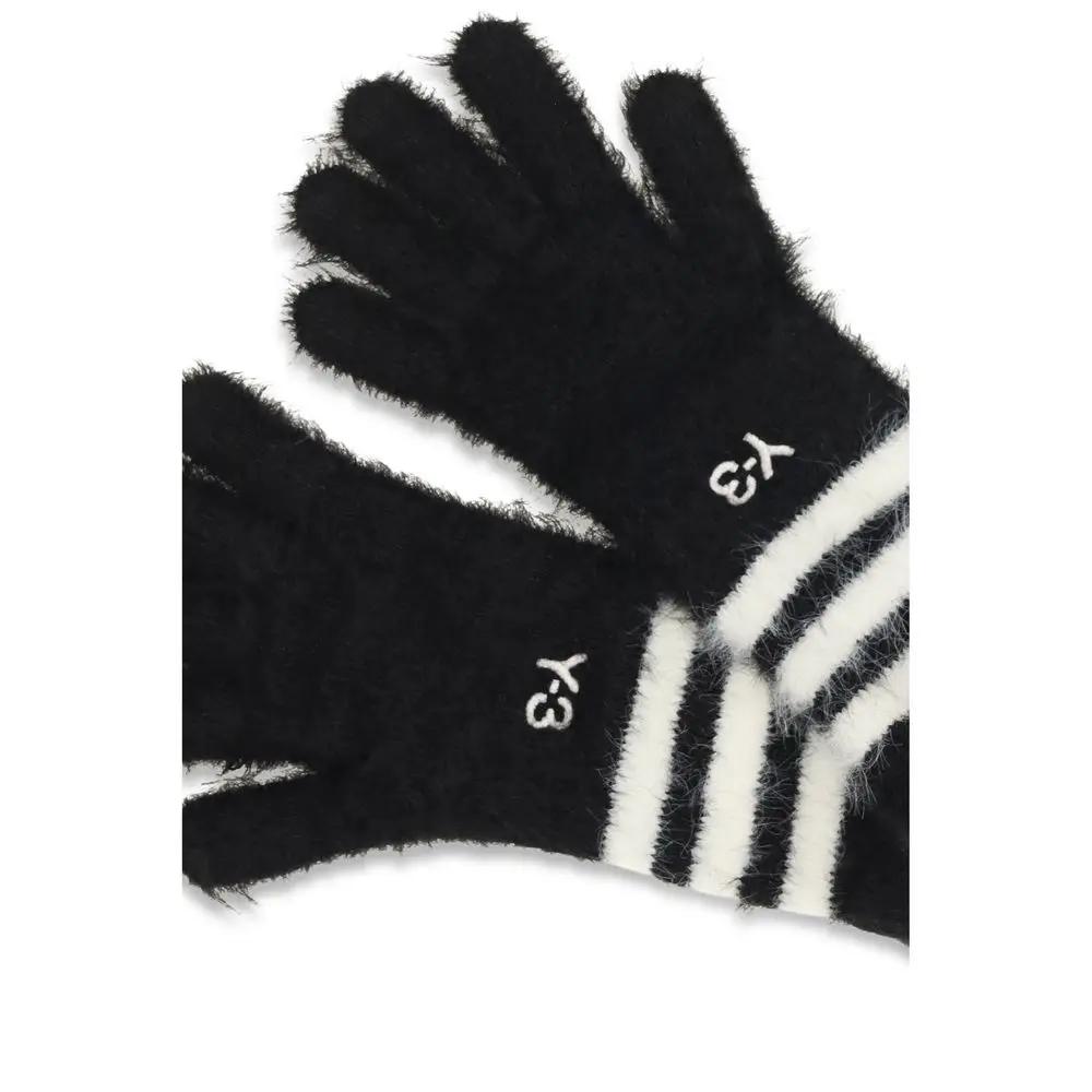Y-3 Y-3 Black Recycled Polyamide Gloves