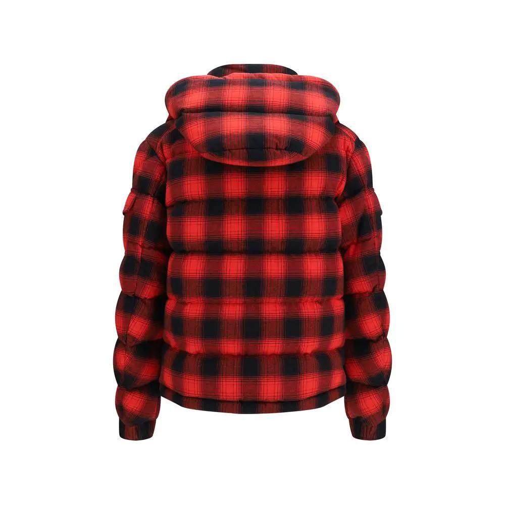 Moncler Moncler Red Cotton Full-Length Jacket