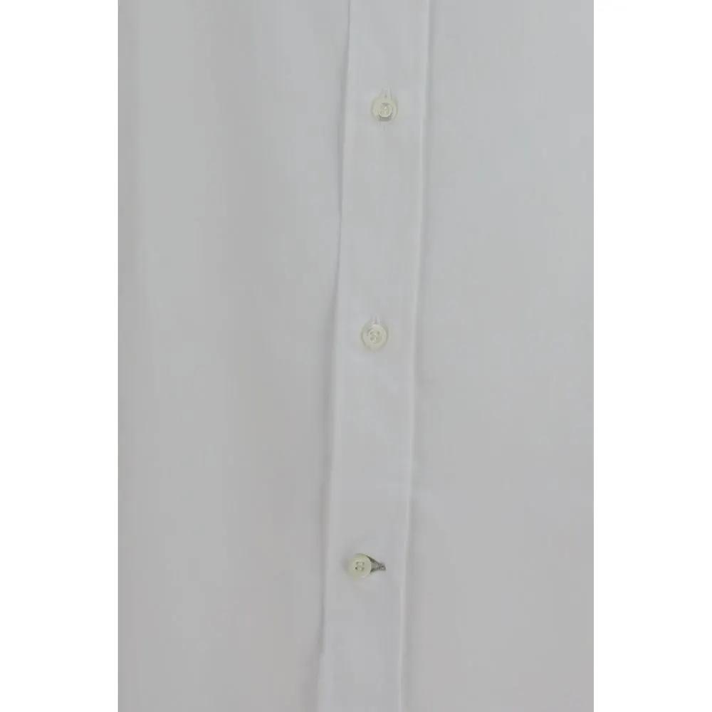 Brunello Cucinelli Brunello Cucinelli White Cotton Dress Shirt