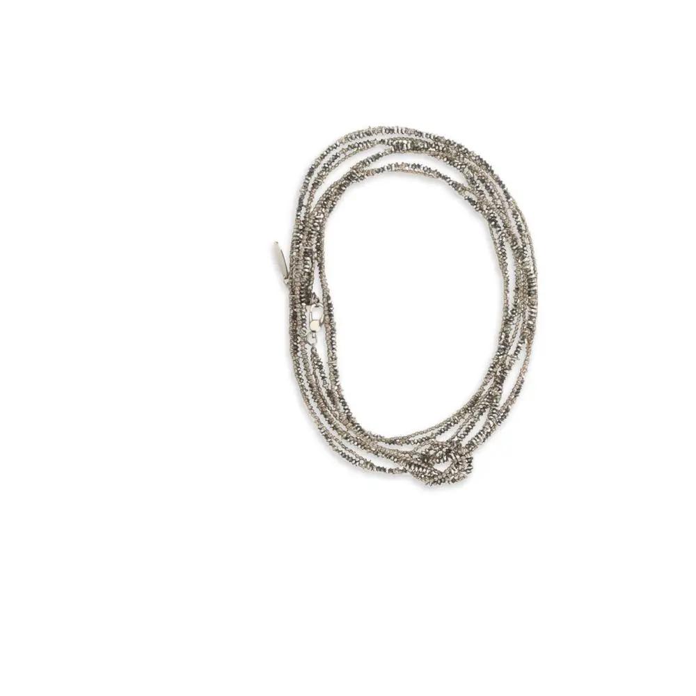 Brunello Cucinelli Brunello Cucinelli Brown Silver Bracelet