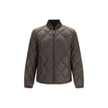 Prada Prada Bicolor Recycled Polyester Full-Length Jacket