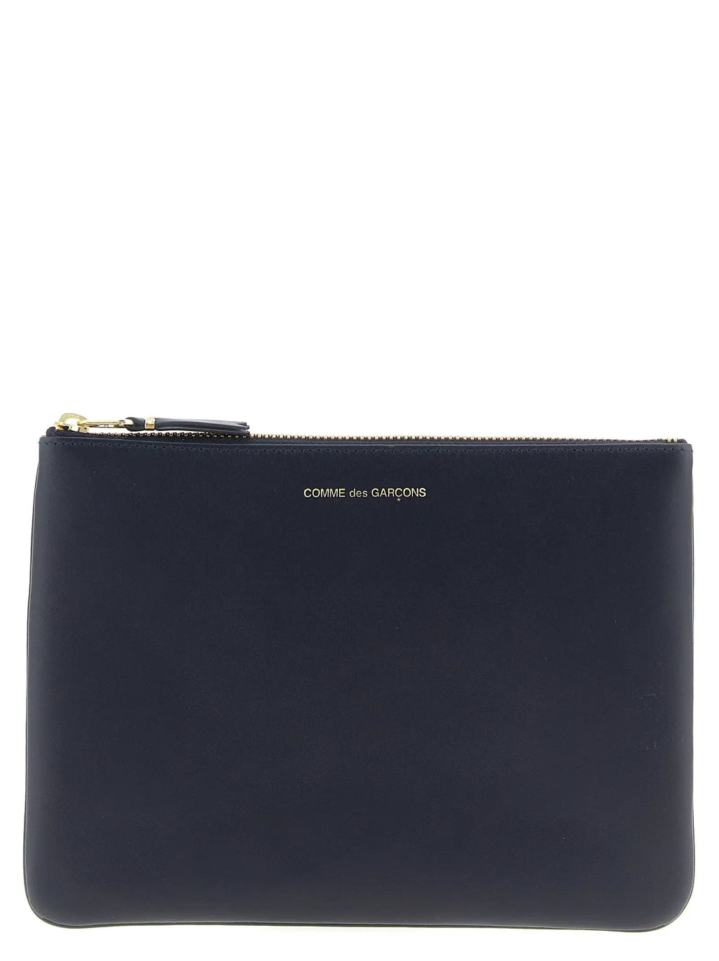 Comme Des Garçons Blue Cowhide Cardholder