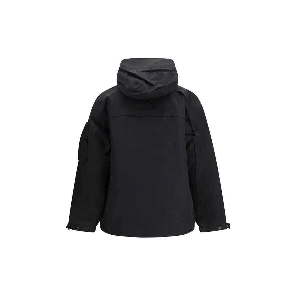 Y-3 Black Polyethylene Shell Jacket