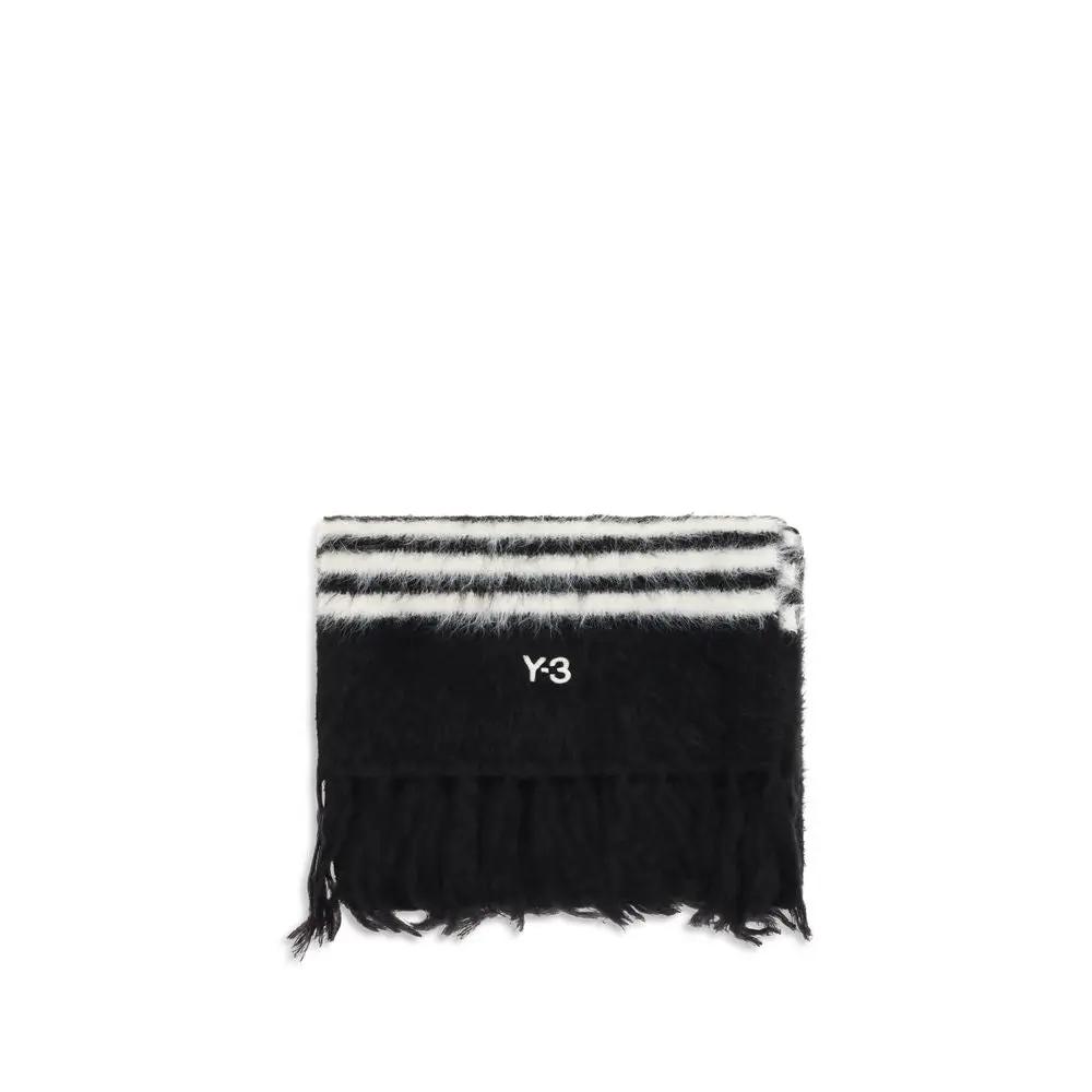 Y-3 Black Recycled Polyamide Scarf