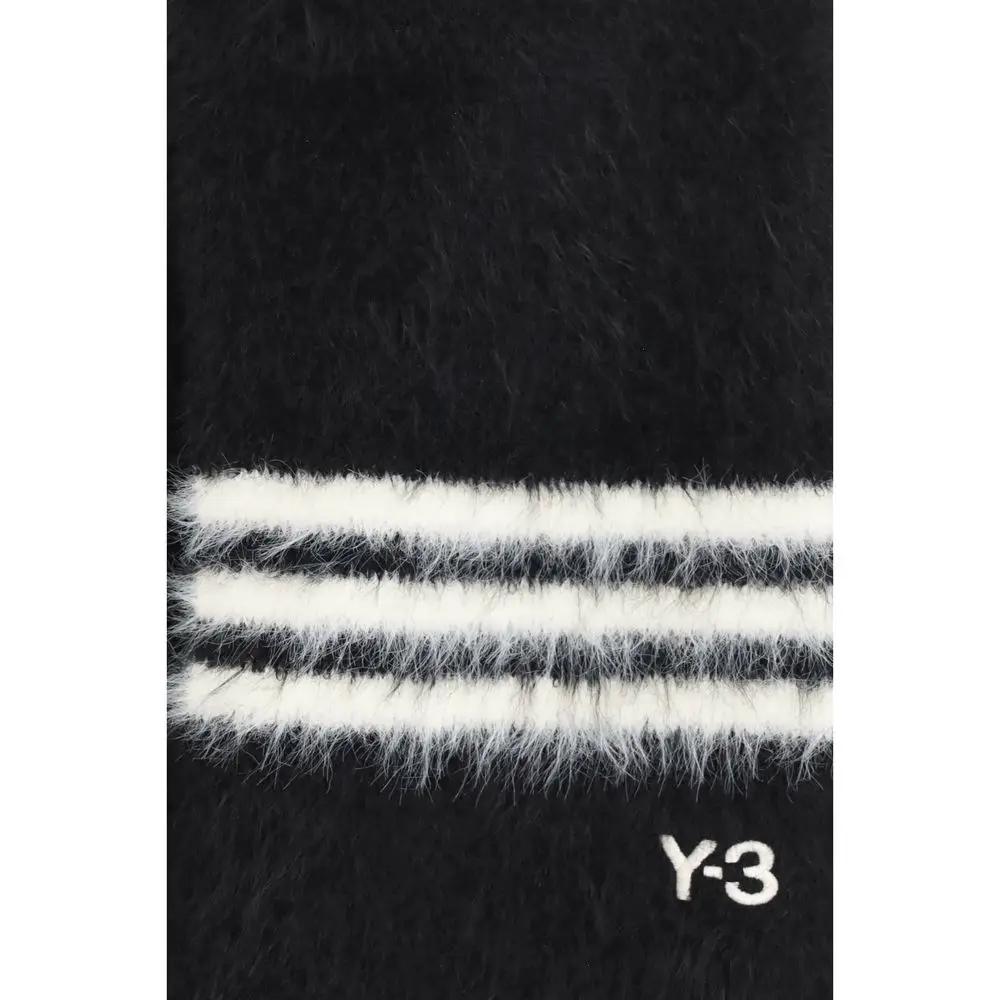 Y-3 Black Recycled Polyamide Scarf