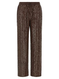 P.A.R.O.S.H. Brown Viscose Dress Pants