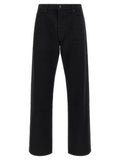 Tom Ford Black Cotton Straight-Leg Jeans