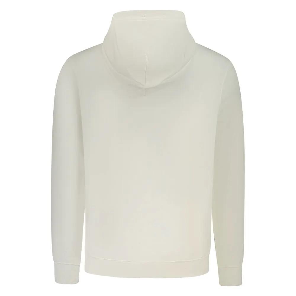Calvin Klein White Cotton Men's Hoodie