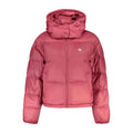 Calvin Klein Red Nylon Shell Jacket
