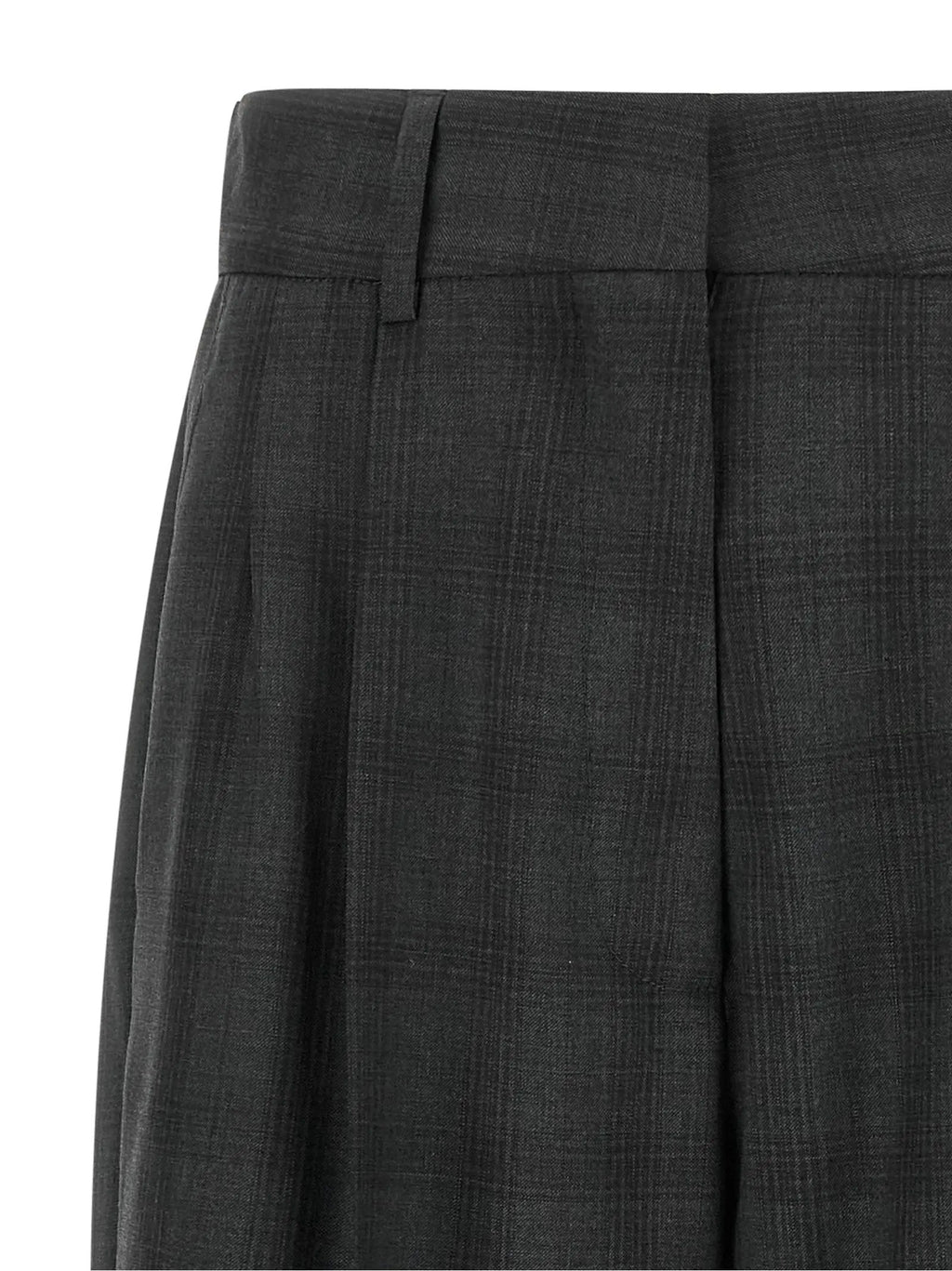 Blazé Milano Gray Virgin Wool Dress Pants