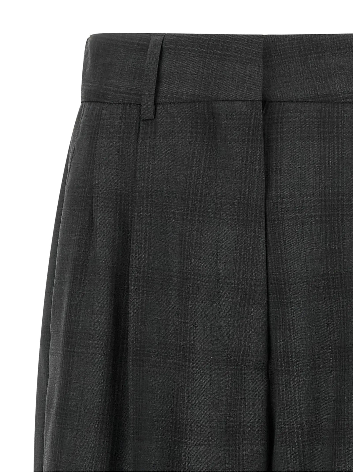 Blazé Milano Gray Virgin Wool Dress Pants