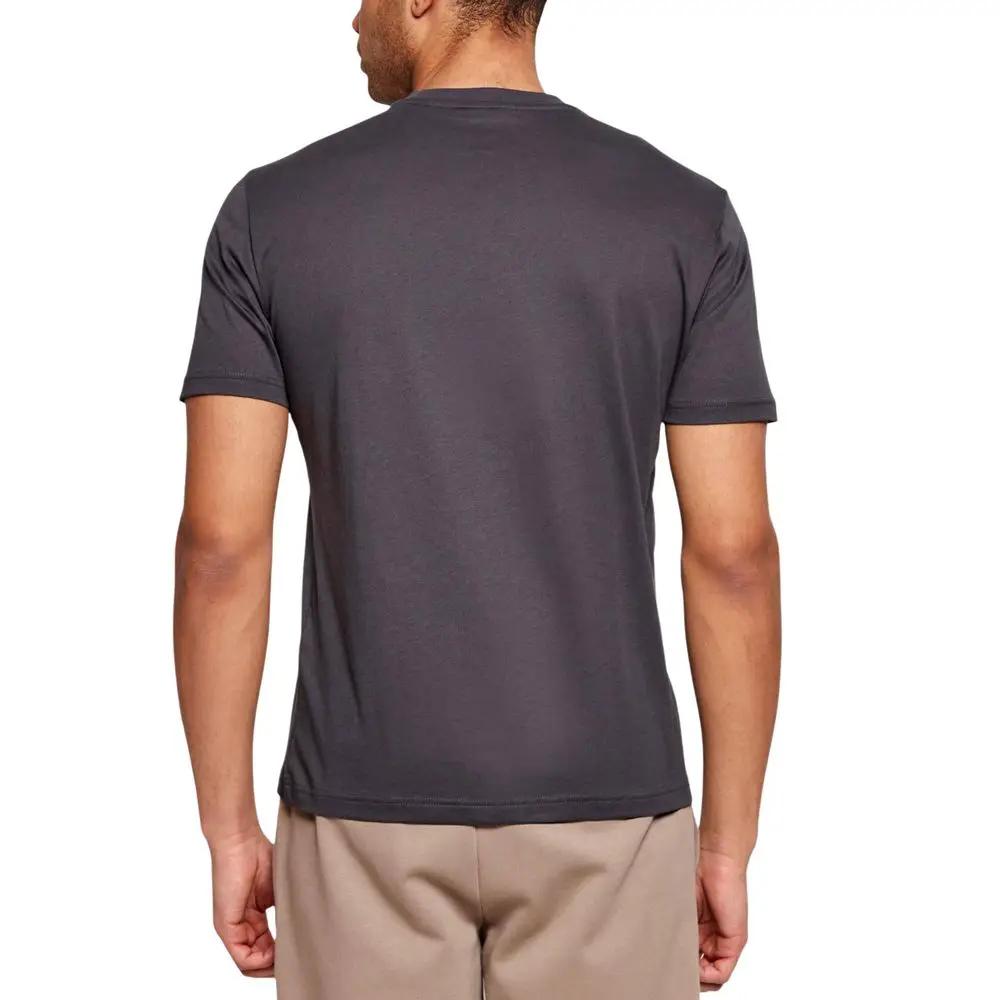 EA7 Emporio Armani Gray Cotton T-Shirt