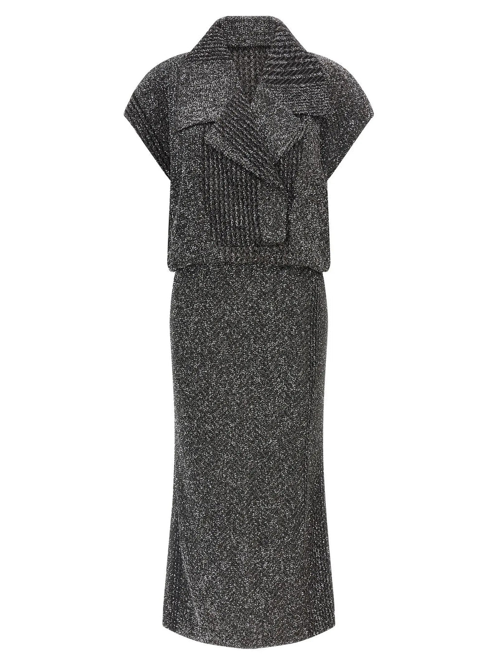 Missoni Gray Polyamide Midi Dress