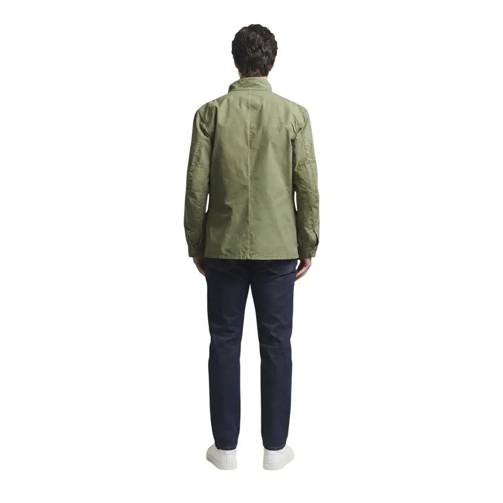 Barbour Barbour Green Cotton Full-Length Jacket