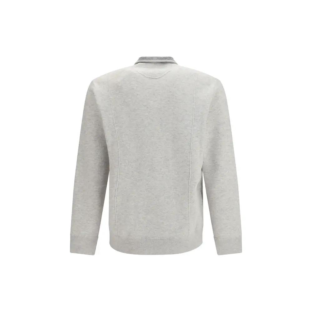 Brunello Cucinelli Brunello Cucinelli Gray Cashmere Cardigan