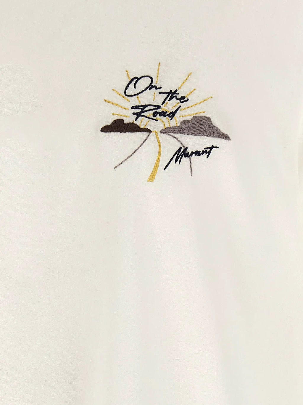 Isabel Marant White Cotton T-Shirt