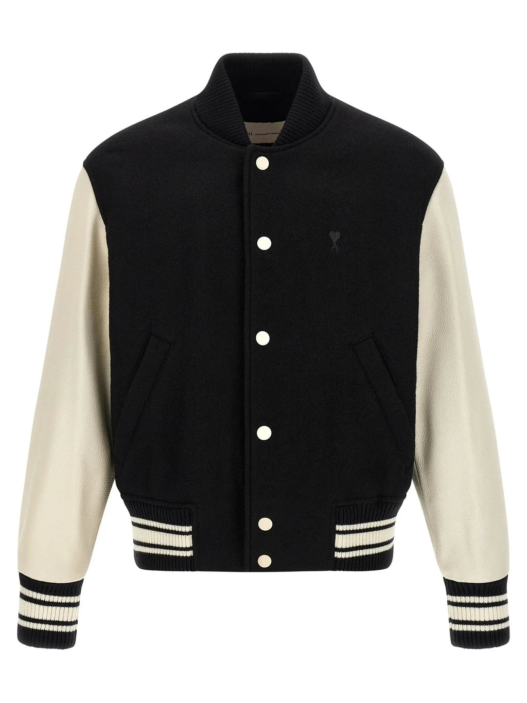 Ami Paris Ami Paris Bicolor Virgin Wool Bomber
