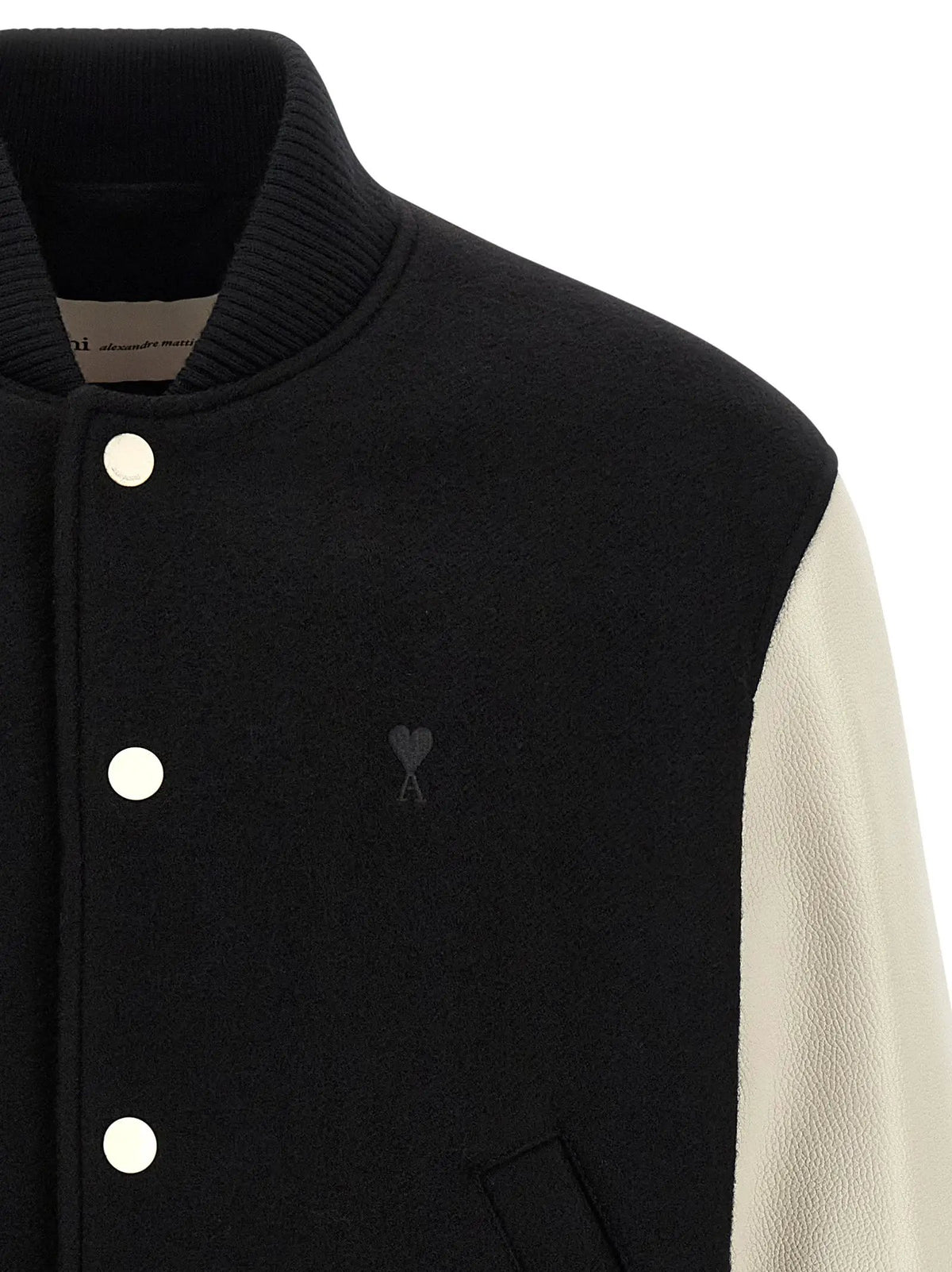 Ami Paris Ami Paris Bicolor Virgin Wool Bomber