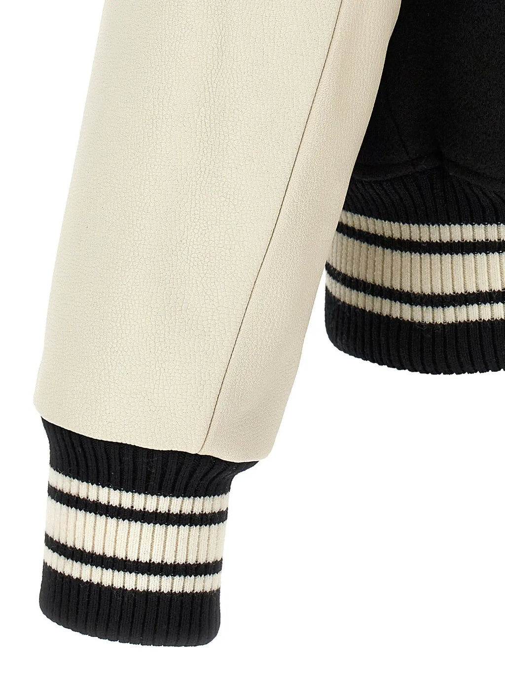 Ami Paris Ami Paris Bicolor Virgin Wool Bomber