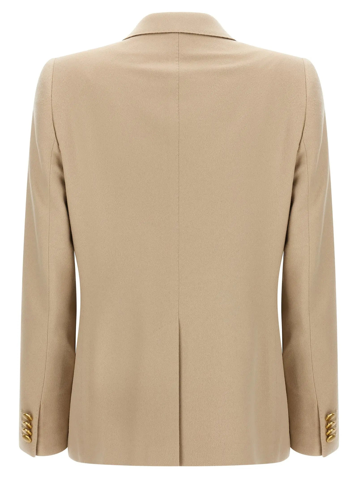 Veste en cachemire beige Tagliatore