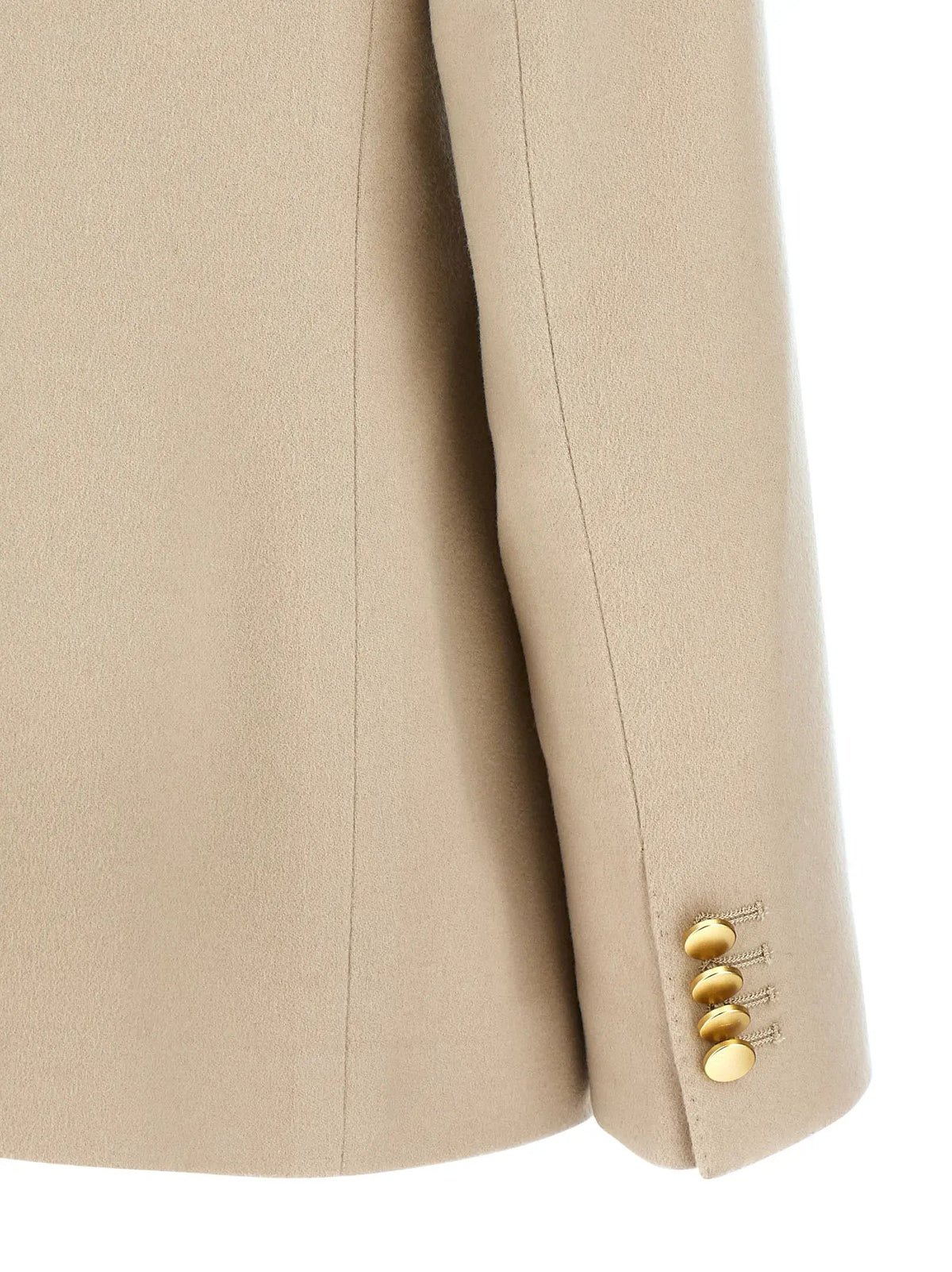 Veste en cachemire beige Tagliatore