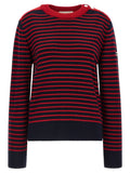 Ami Paris Blue Wool Cardigan