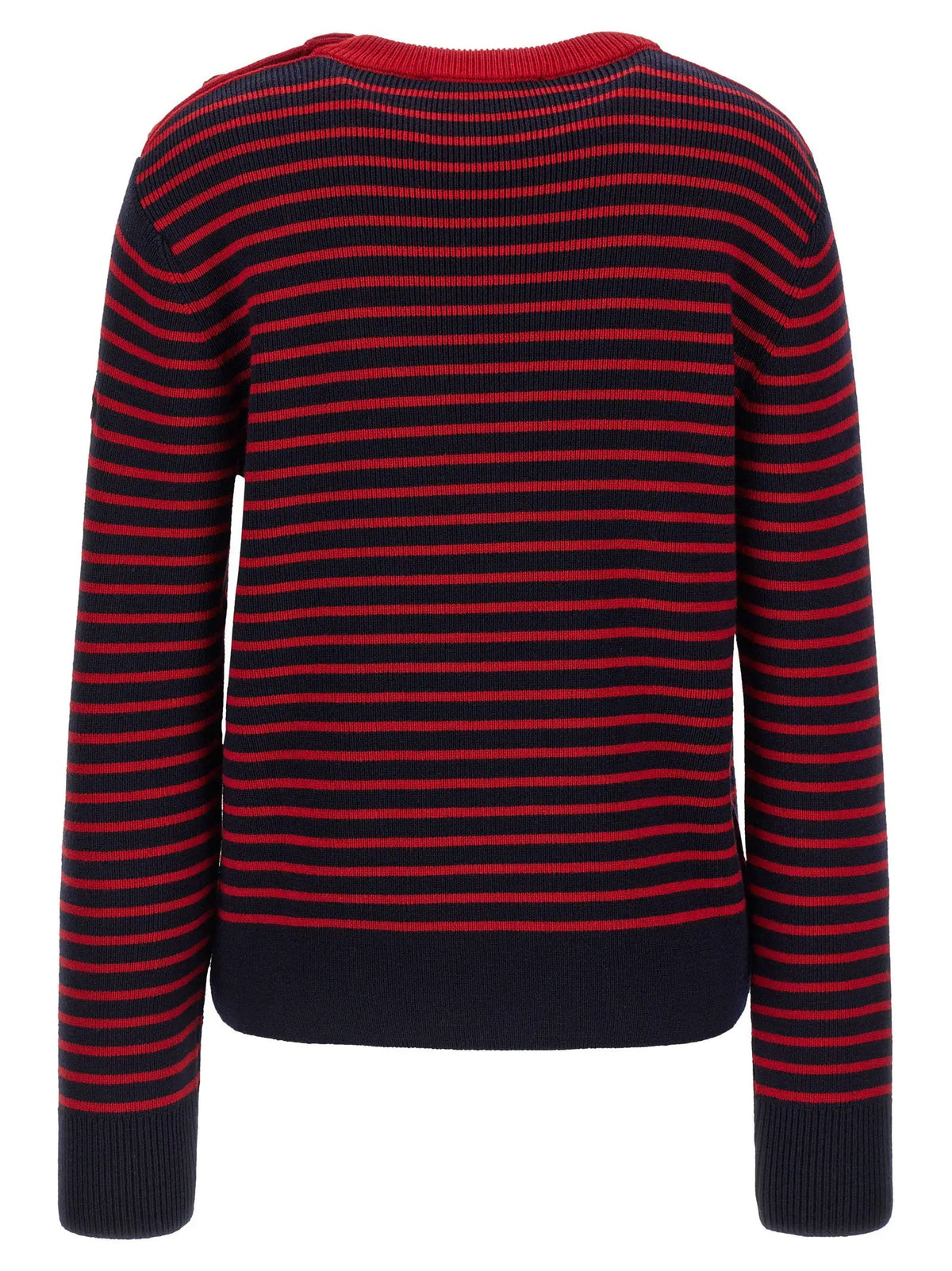 Ami Paris Blue Wool Cardigan