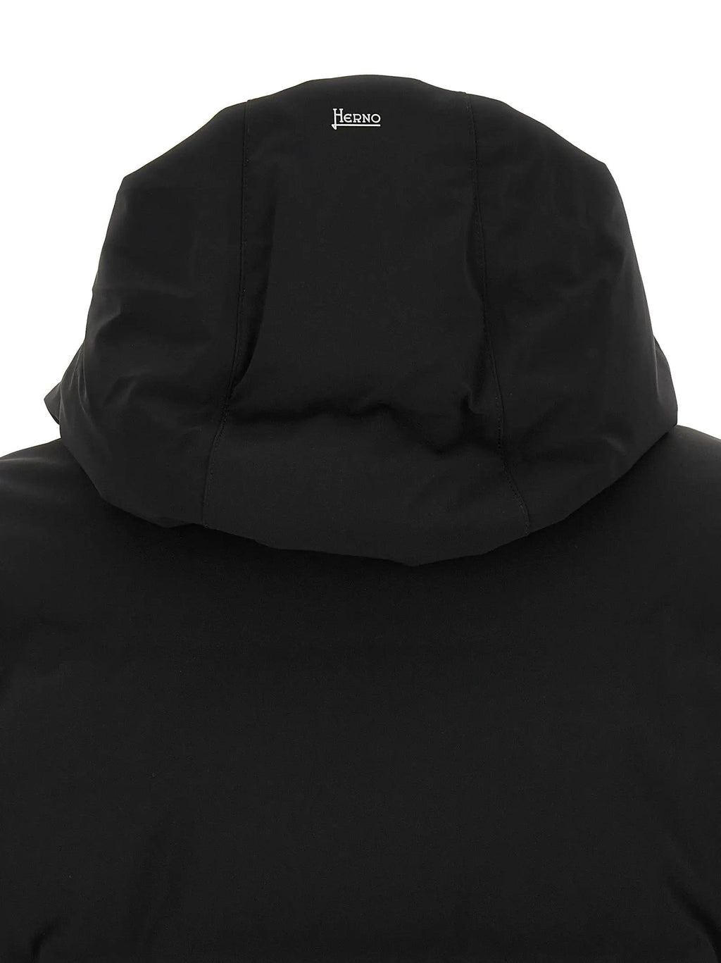 Herno Black Polyamide Full-Length Jacket