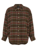 R13 Brown Cotton Blouse