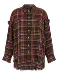 R13 Multicolor Cotton Blouse