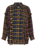 R13 Multicolor Cotton Blouse