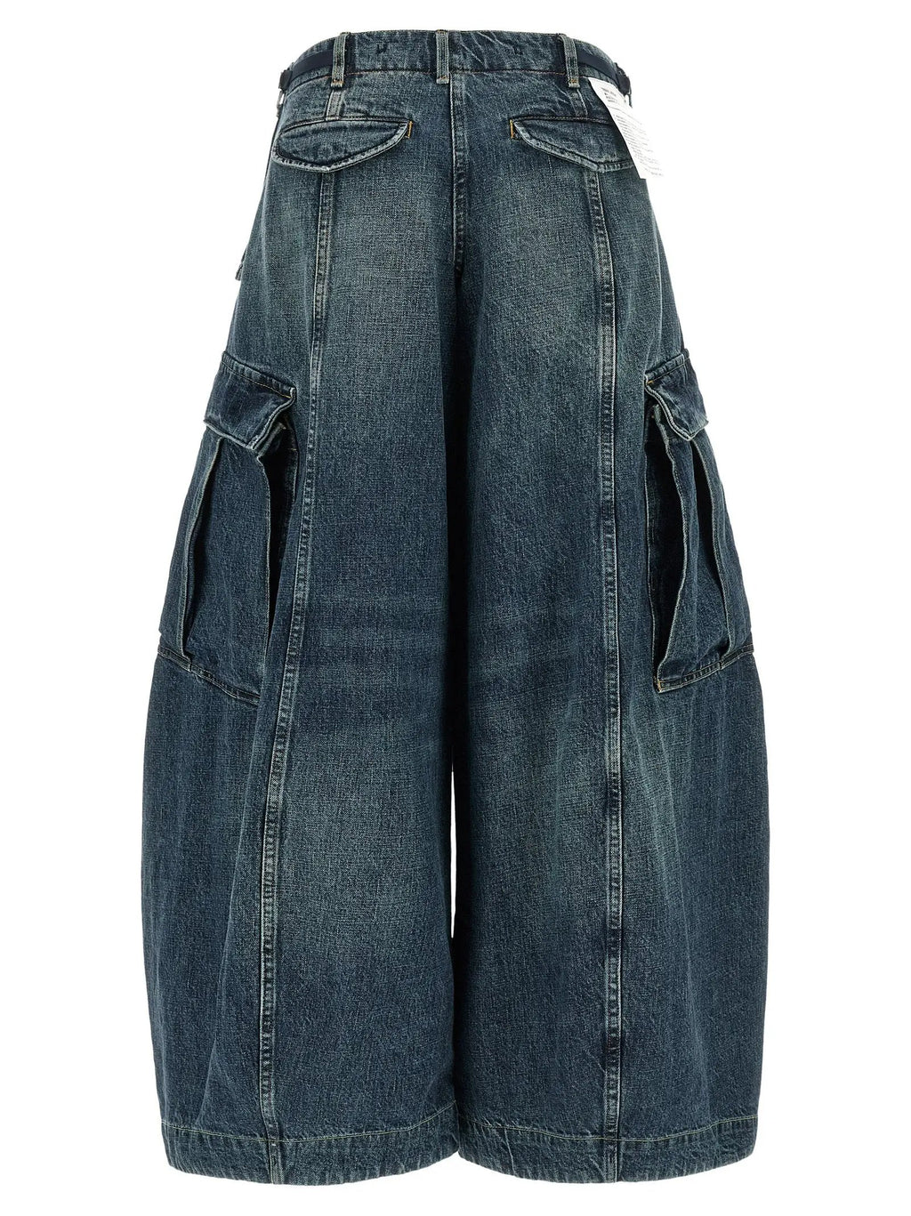 R13 Blue Cotton Jeans Denim
