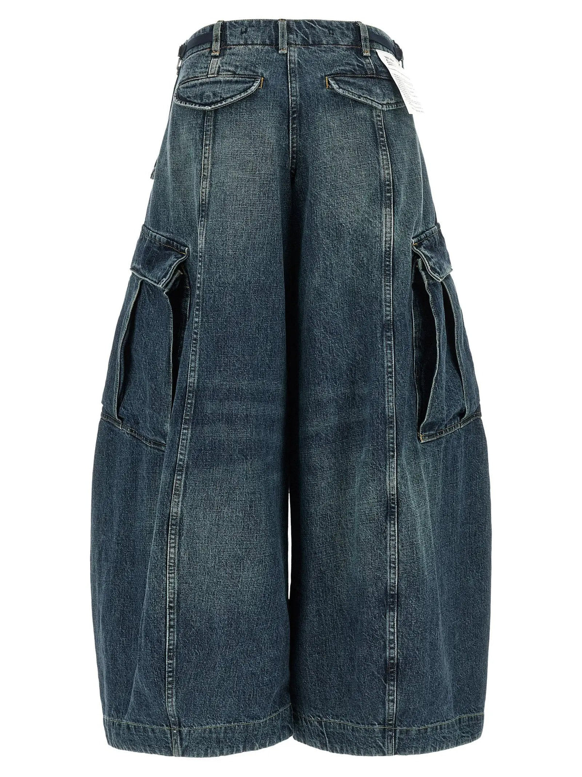R13 Blue Cotton Jeans Denim