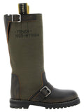 Fendi Bicolor Calfskin Over The Knee