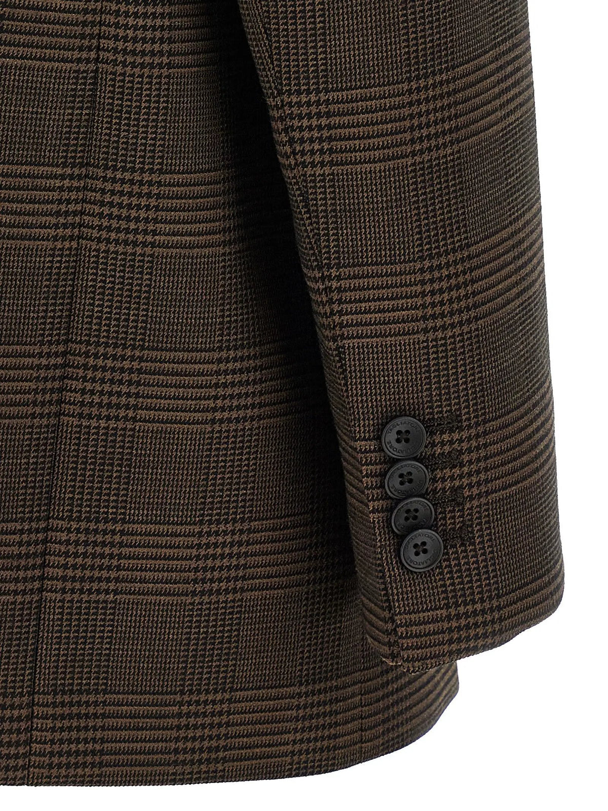 Blazer Tagliatore en laine vierge marron