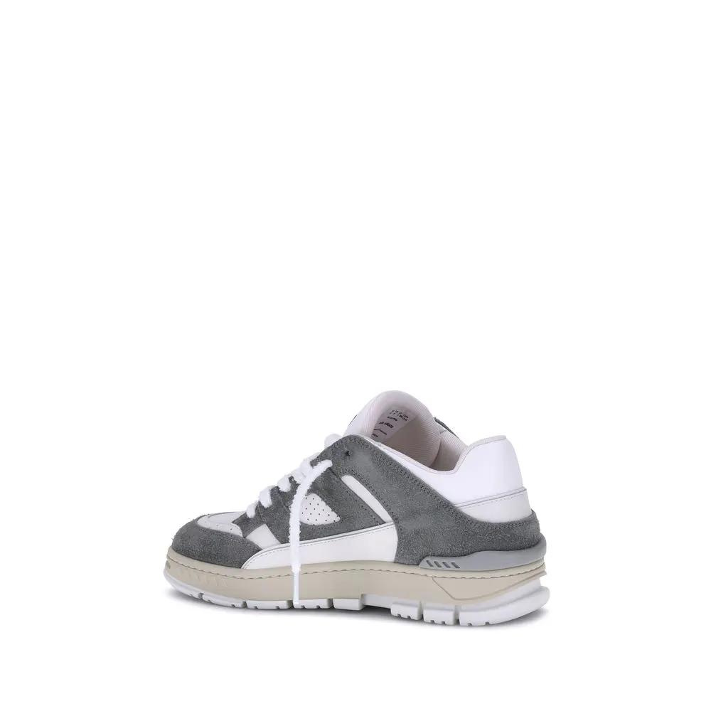 Axel Arigato Gray Calf Leather Bos Taurus Athletic Sneakers