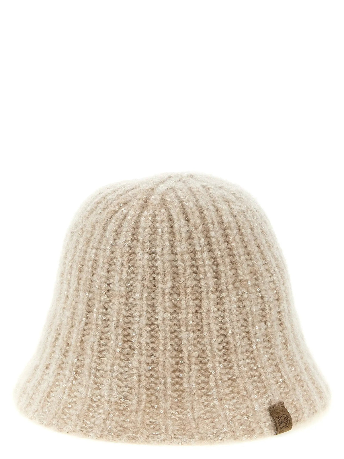 Brunello Cucinelli Beige Cashmere Bucket Hat