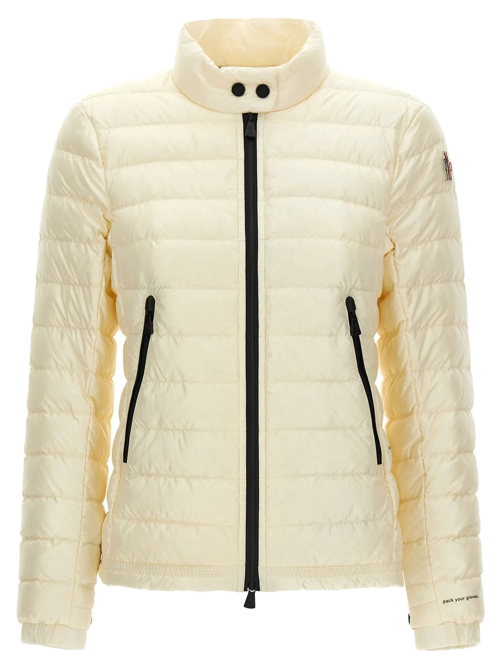 Moncler Grenoble White Polyamide Full-Length Jacket