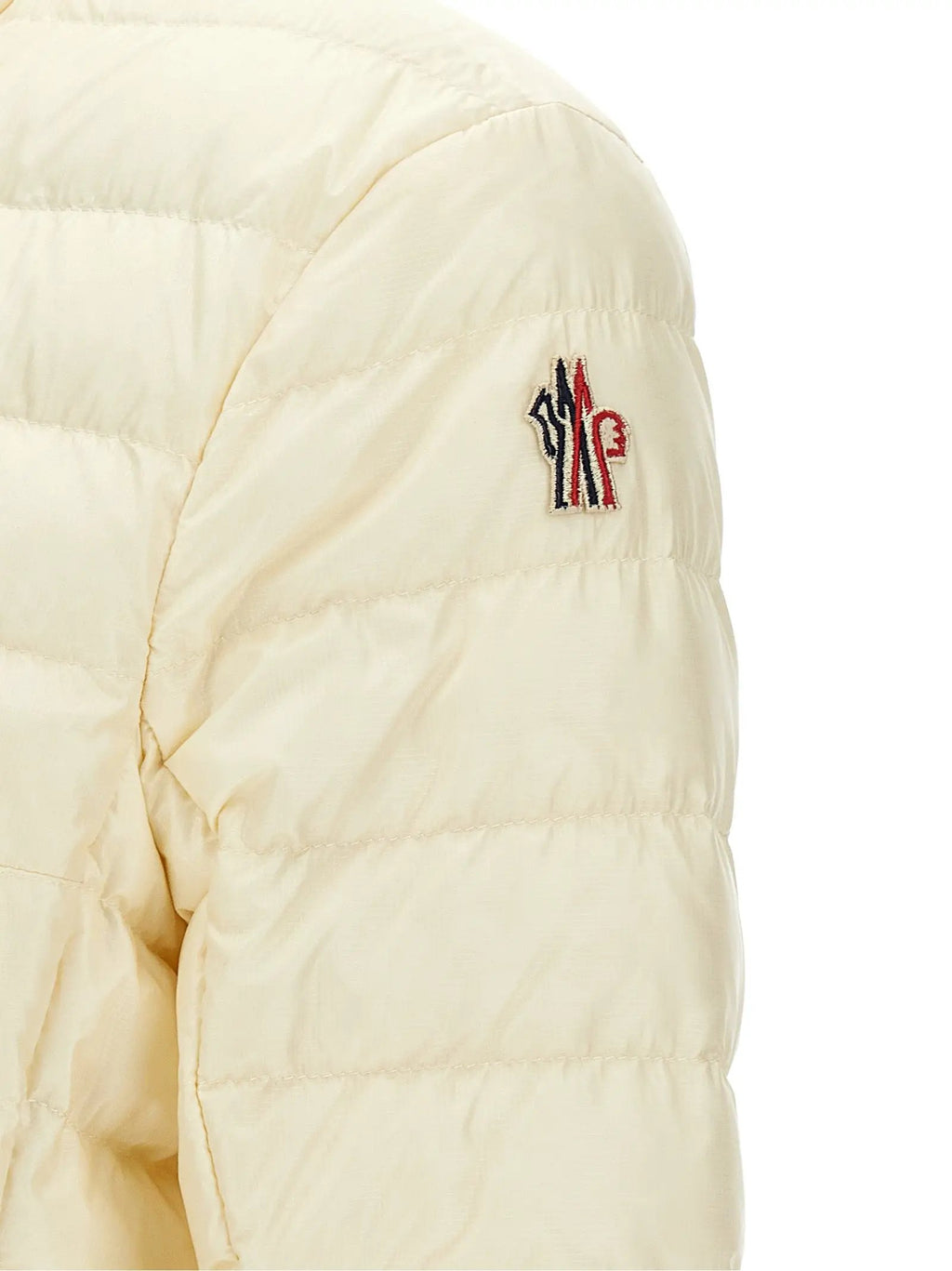Moncler Grenoble White Polyamide Full-Length Jacket