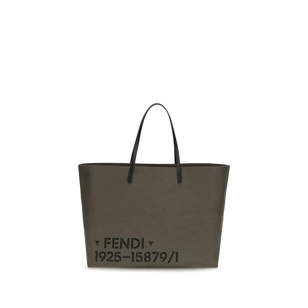 Fendi Fendi Bicolor Polyester Shoulder Bag