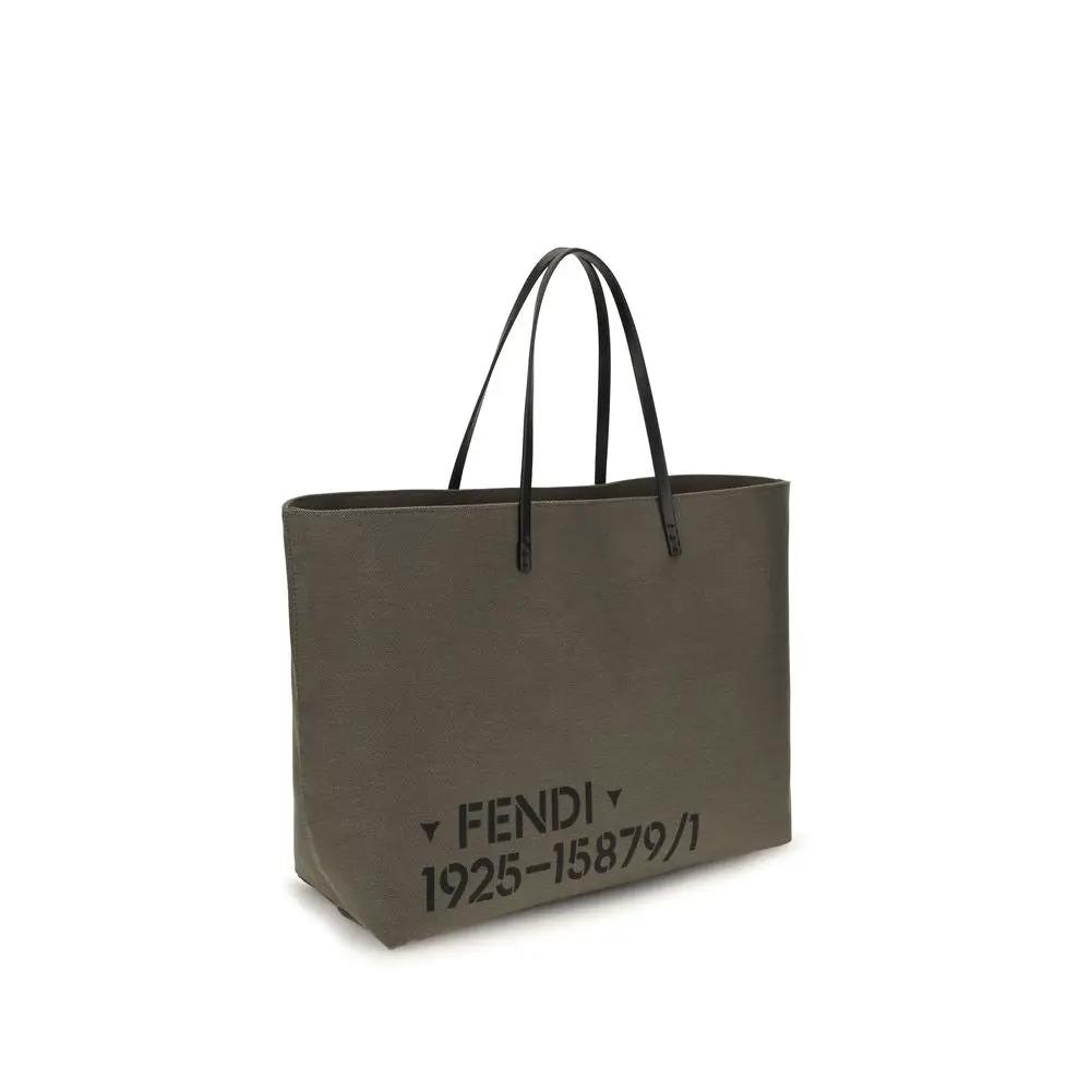 Fendi Fendi Bicolor Polyester Shoulder Bag