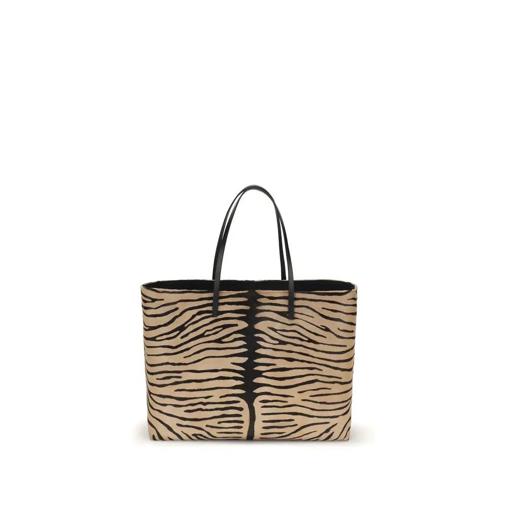 Fendi Beige Calf Leather Bos Taurus Shoulder Bag